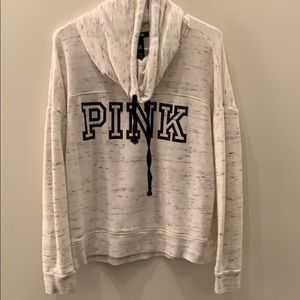 Funnel neck pullover PINK